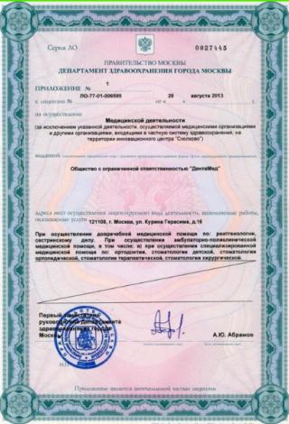 Документ клиники 2